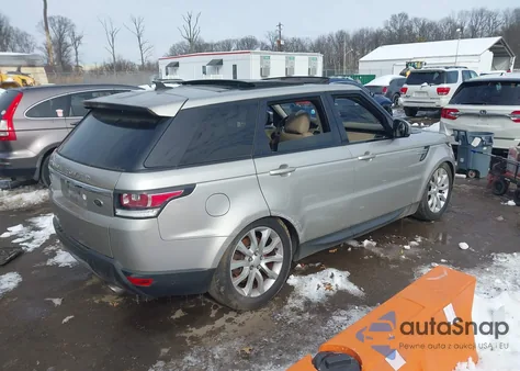 2016 Land Rover Range Rover Sport 3.0L V6 Supercharged Hse z USA, uszkodzony, nr VIN SALWR2VF5GA634121